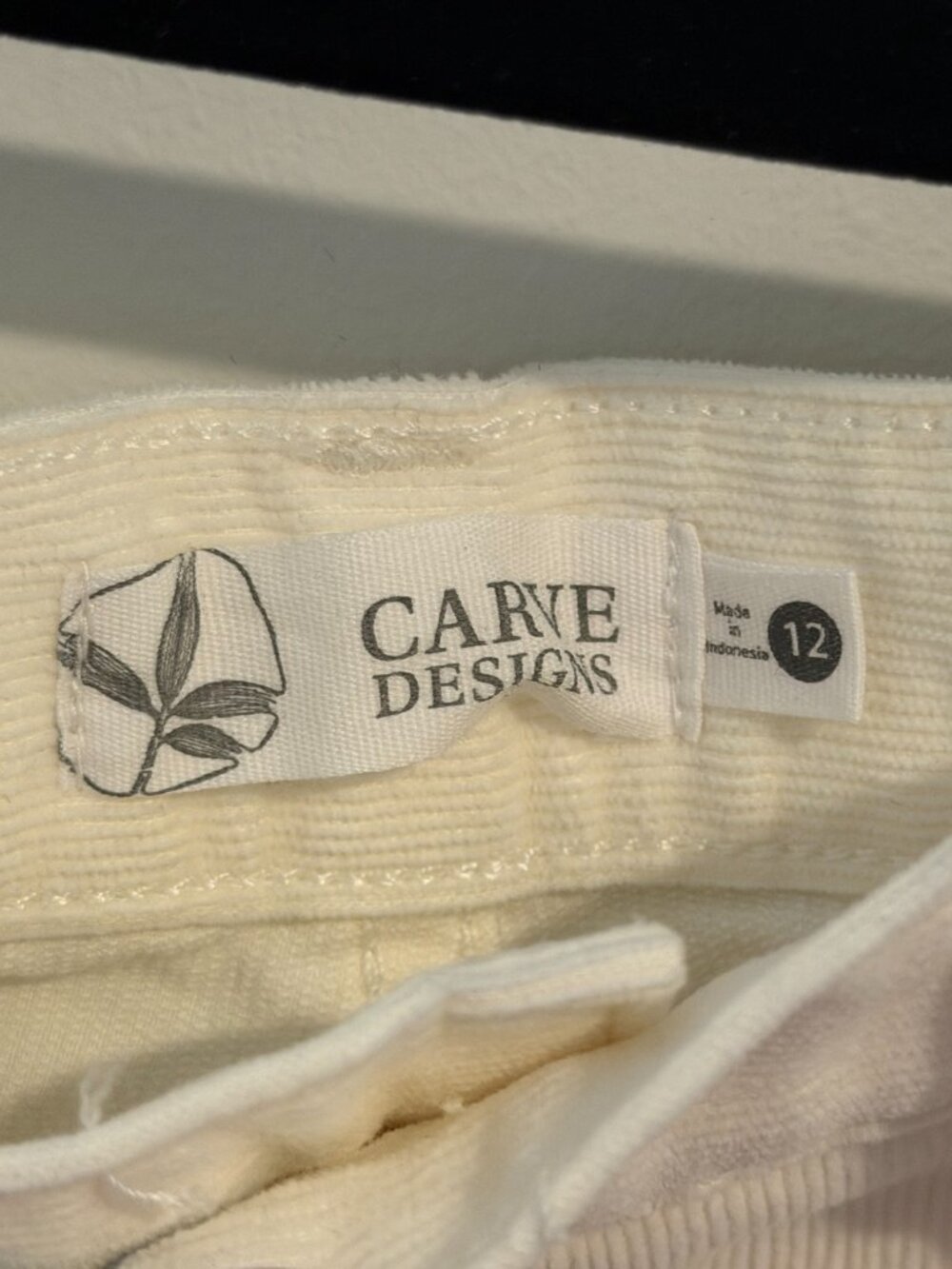 Carve Design - Light Corduroy Shorts - Picture 6 of 7